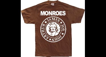 Marilyn Monroe T-Shirts SH-1-15139-H10-5 Brown-XL