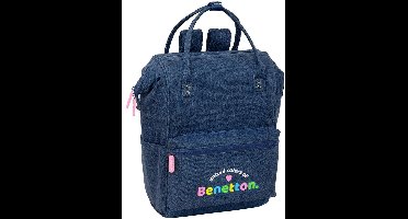 Safta Benetton 22l 31x41x17.5 Cm Rugzak Blauw