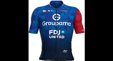 Ale Groupama Fdj Capsule Tdf 2025 Korte Mouw Wielertrui Blauw M Man