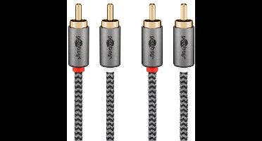 Goobay Plus Tulp stereo kabel | 2 meter