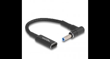USB-C naar HP en Compaq notebook laadadapter | 4,5 x 2,8mm (met pin) | 0,15 meter