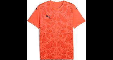 Puma TeamUltimate Jersey 706280 Neon Sun-Puma Black-L