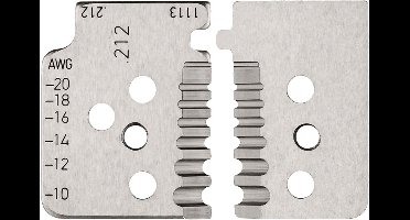 Knipex 1 set vervangmesjes voor draadstrippers 121213 - 121913