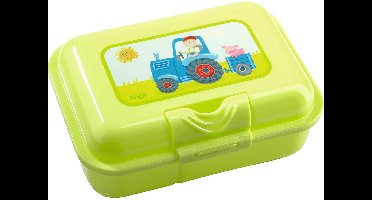 Haba Broodtrommel Tractor 18 X 12 X 6 Cm Groen