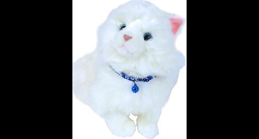 Kattenhalsband - Bubble Blauw - Nylon - Reflecterend