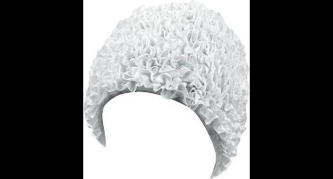 BECO Badmuts - Franje - Dames - Stof - Wit