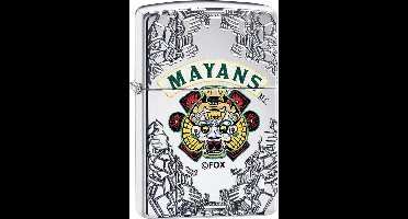 Aansteker Zippo Armor Case Mayans