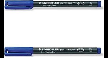 Lumocolor B Permanent Blauw