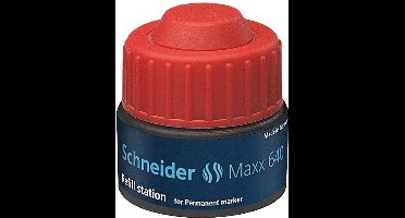 navulling Schneider 640 tbv marker 130/133 30ml rood