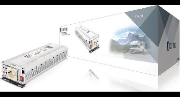 König KN-INV1500W12 Gemodificeerde Sinus Omvormer 12 Vdc - Ac 230 V 1500 W F (cee 7/3)