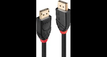 LINDY 41078 DisplayPort-kabel Aansluitkabel DisplayPort-stekker, DisplayPort-stekker 10.00 m Zwart