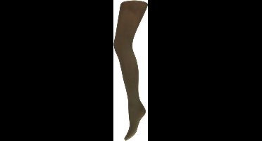Carnaval verkleed dames panty van 60 denier - donkergroen - microfiber L/XL