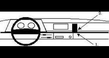 Brodit Proclip Angled Mount (851889)