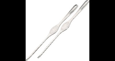 Westmark  Kreeftenhaak 18,5 x 1,7 x 0,4 cm - 2 stuks - RVS