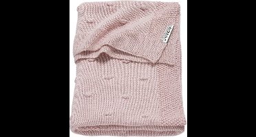 Meyco Baby Knots wiegdeken - pink - 75x100cm - 1.0 TOG