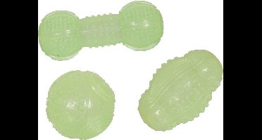 Flamingo Hondenspeelgoed Glow in the Dark - m