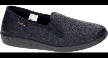 Fischer -Heren - zwart - pantoffels & slippers - maat 39