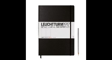 Leuchtturm1917 Notitieboek XL - Master Classic Puntjes - Zwart