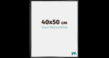Your Decoration - Fotolijst 40x50 cm - Kunststof - Zwart Mat - Annecy