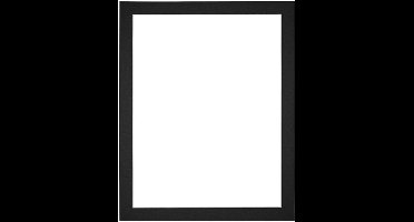 Passe-Partout Fotomaat 15x20 cm - Lijstmaat 20x25 cm - Zwart - Museumkarton - Fotolijst niet inbegrepen