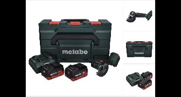 Metabo CC 18 LTX accu haakse slijper 18 V 76 mm borstelloos + 2x accu 5,5 Ah + lader + metaBOX