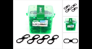 SPAX Terasse Air Abstandshalter 4,5 mm Belüftung für Holzdielen Terasse 40 Stück ( 5009422544009 )