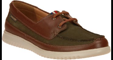 Mephisto Trevis Bruin-Groene Bootschoen