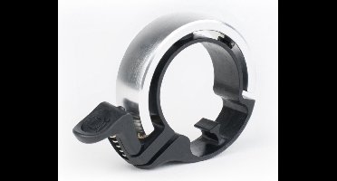 New Age Devi - Kies voor stijl en veiligheid met de Ring Fietsbel - Aluminium - Classic - Small 15mm - Zilver