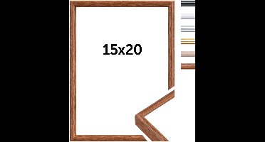 Dörr New York Kunststof fotolijst 15x20 eiken