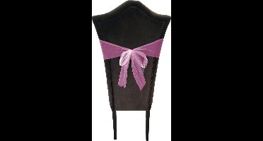 Tule stof op rol - 5x - lichtroze - 30cm x 9meter - Organza/mesh decoratie stoffen