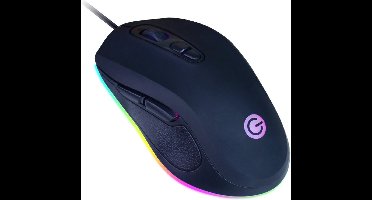 Silvergear Gaming Muis – Zwart - 4 Instelbare DPI Standen - 7 Knoppen