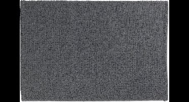 Kela Keuken - Tamina Placemat Set van 6 Stuks - Kunststof - Grijs