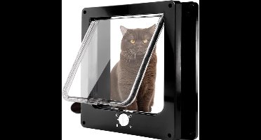 Velox Kattenluik Zwart - Kattenluik Binnendeur