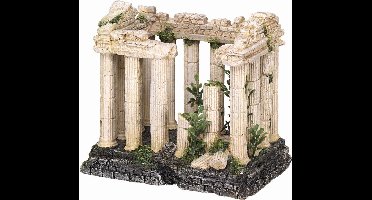 Nobby aqua deco acropolis met planten 16 x 10,5 x 14,2 cm - 1 ST