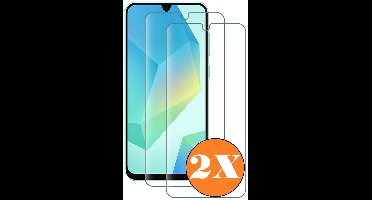 Screenprotector Geschikt voor Samsung Galaxy A17 5G Screenprotector Glas Gehard Galaxy A26 Tempered Glass - 2 Stuks