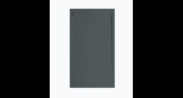 Sanifun douchebak Stone Smart 140 x 80 cm antraciet