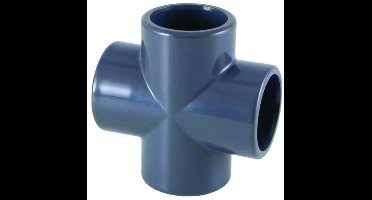 PVC-U Kruisstuk 32 mm PN16 - Buiskoppeling voor Vijver, Zwembad