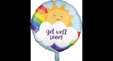 Folieballon Get well Soon - 45cm - pd party