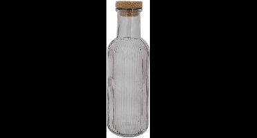 Cosy & Trendy Waterkaraf - Karaf met Kurk - Raya - Grijs - 1 Liter
