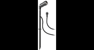 1x LED grond spot - 12V - 1,5 Watt - Complete set - Zwart