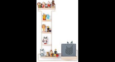 BOARTI Houten letter L kinderplankje Toniebox figuren wandplank Tonies muziekdoosje Houten letter L kinderplankje Toniebox figuren wandplank Tonies muziekdoosje