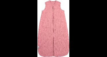 Meyco Baby Uni Baby Slaapzak Gevoerd - Pre-washed Hydrofiel - Rose - 110cm - 2.0 TOG