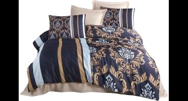 Dekbedovertrek set Blauw Bed van 200 3 Onderdelen