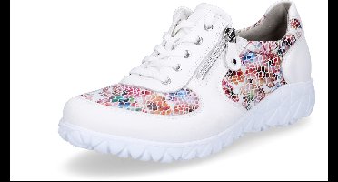 Waldläufer dames veterschoen Havy wit multi 4