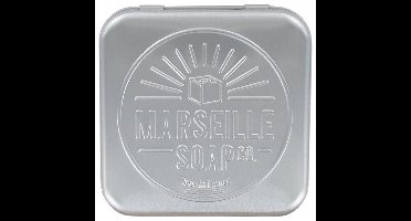 Marseille Soap Zeepdoosje aluminium 1 Stuks