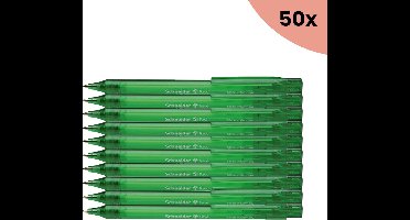 50x Balpen Schneider Fave M groen