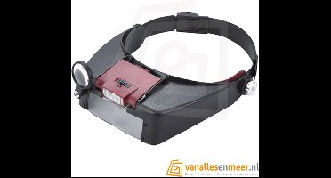 HOOFDBAND MET VERGROOTGLAS EN LED VERLICHTING