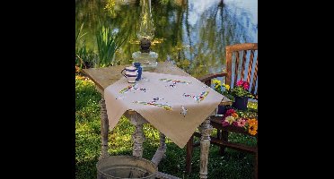 Vervaco - Tafelkleed kit - Vuurtorens - PN-0191522 - Borduren - Borduurpakket - Borduurpakket volwassenen - Borduurpakket kind