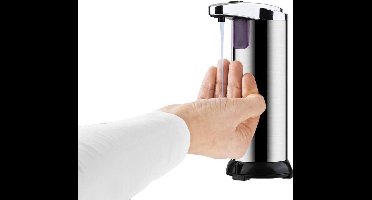 Automatische zeepdispenser - zeep dispenser-zeep pomp-elektische zeeppomp-desinfecterende gel-touchless-handsfree-sensor-no touch-hygiënisch-badkamer-keuken-toilet
