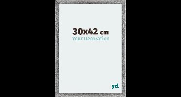 Your Decoration - Fotolijst 30x42 cm - MDF - Grijs Geveegd - Mura